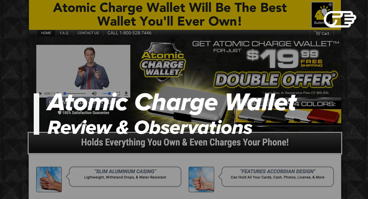 reviews on atomic charge wallet