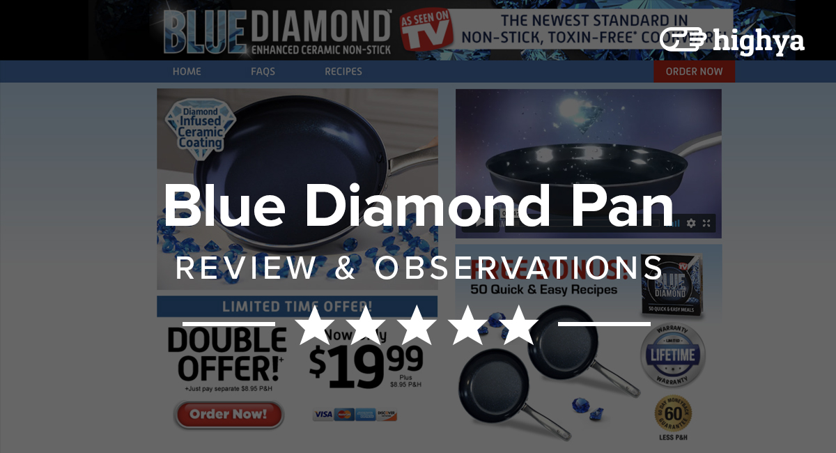 Blue Diamond Pan Review (With Test Results) - Prudent Reviews