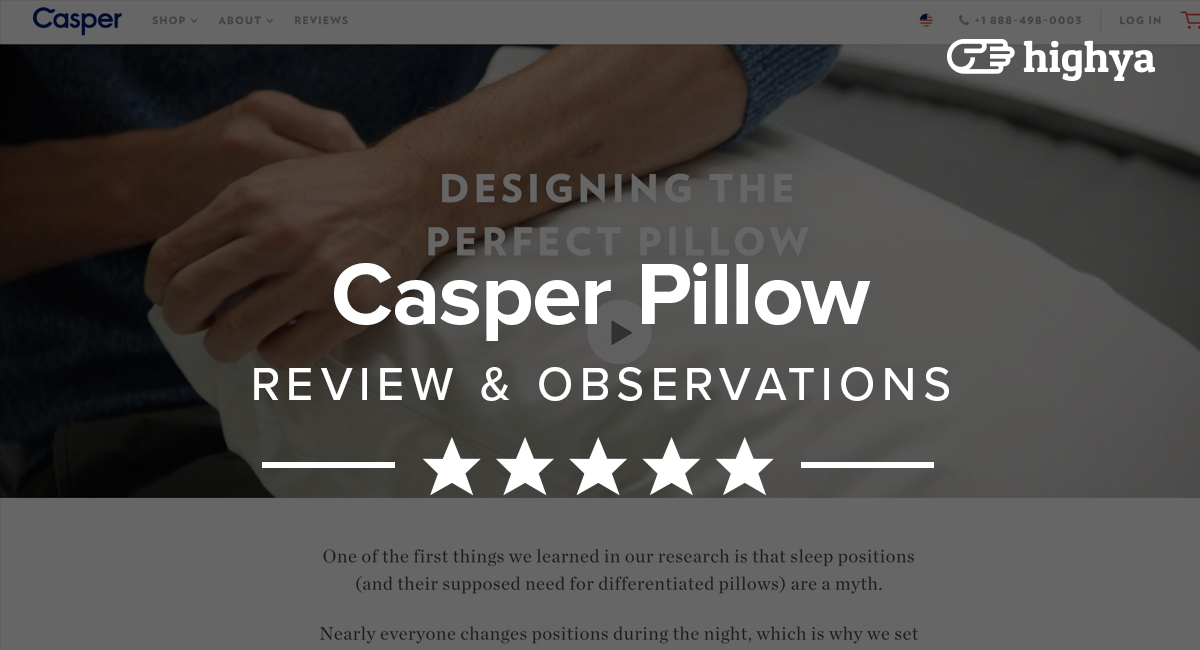 casper the pillow