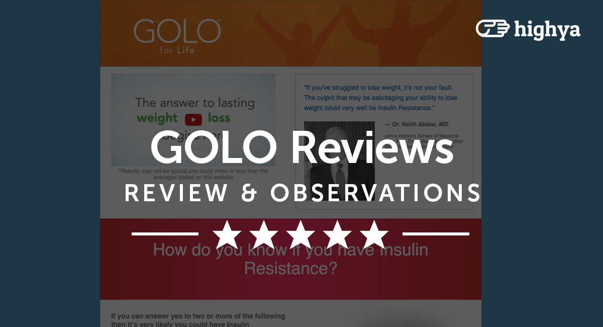 GOLO Diet Reviews - What Customers Are Saying