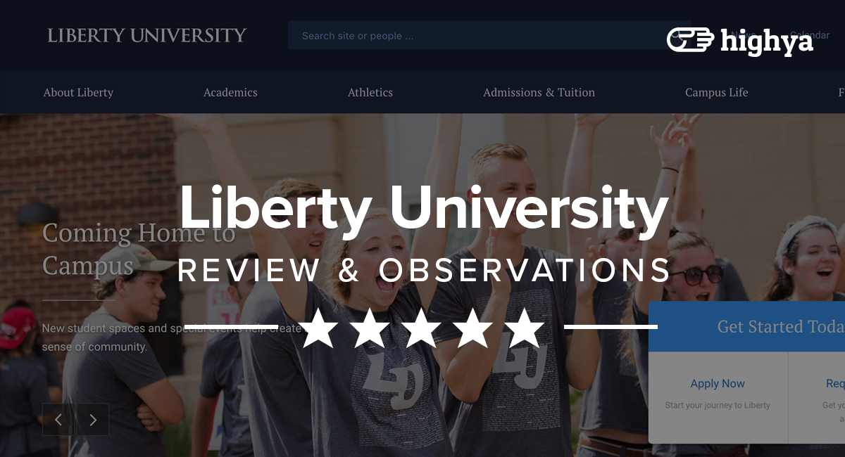 Liberty University Reviews Student Ratings and Reviews