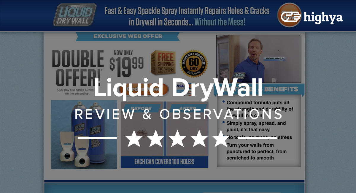 Liquid drywall